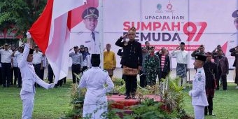 Wali Kota Pasuruan Serukan Semangat Pemuda di Upacara Sumpah Pemuda ke-97