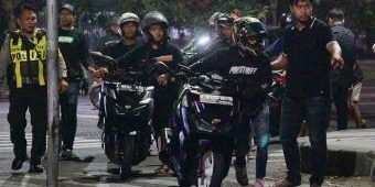 Sempat Terjadi Kejar-kejaran, Polrestabes Surabaya Amankan Ratusan Motor Balap Liar