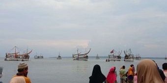 Cuaca Buruk, 7 Kapal Harus Berlindung di Timur Pulau Poteran Sumenep