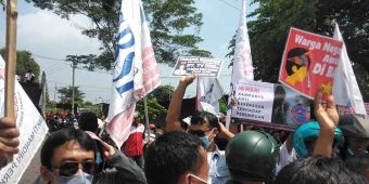 Kasus KDRT Pemilik Perusahaan Picu Aksi Demo Buruh di Pasuruan