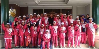 NPCI Jember Lepas 15 Atlet ke Peparpeda Jawa Timur di Sidoarjo