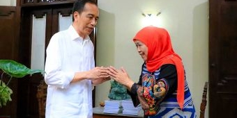 Usai Retreat, Khofifah-Emil Sowan ke Rumah Jokowi