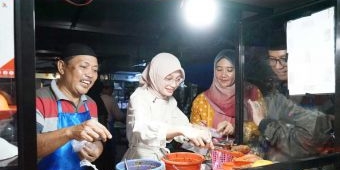 Wali Kota Kediri Resmikan Sentra Kuliner Pasar Banjaran