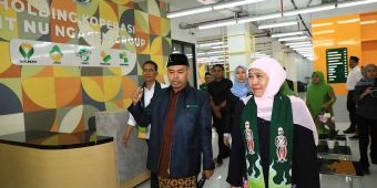 Kunjungi BMT NU Ngasem Bojonegoro, Gubernur Khofifah: Jadi Referensi sebagai Holding Koperasi