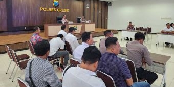 Polres Gresik Gelar Latpra Operasi Pekat Semeru 2026