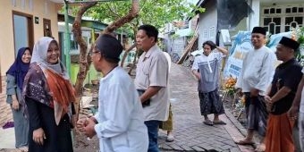 Belum Dilantik Jadi Wakil Wali Kota Probolinggo, Ina Buchori Takziah ke Petugas Linmas Kademangan