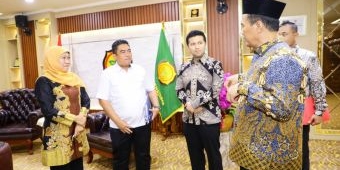 Temui Mentan. Gubernur Khofifah dan Wagub Tegaskan Jatim Siap Dukung PSN Swasembada Susu dan Gula