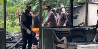Hidup Sebatang Kara, Lansia di Tuban Tewas Terpanggang Usai Rumahnya Dilalap Api