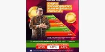 Pemkot Mojokerto Sukses Turunkan Jumlah Pengangguran