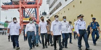 Terapkan Protokol Kesehatan Dengan Baik, Menhub Apresiasi Petugas Pelabuhan Tanjung Priok