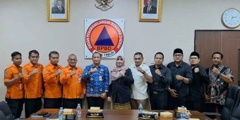 Kunjungi BPBD Jatim, Ning Lia Monitoring Potensi Bencana Hidrometeorologi Jelang Pilkada 2024