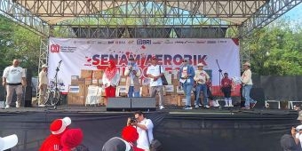 Gerindra Gresik Sapa Ribuan Warga Lewat Senam Aerobik Berhadiah