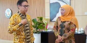 Temui Menkes RI, Khofifah Sampaikan Peran Muslimat NU dalam Penguatan Layanan Kesehatan Masyarakat