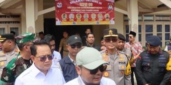 Kapolda, Pangdam Brawijaya dan Pj Gubernur Jatim Tinjau Kesiapan Pilkada 2024 di Pamekasan