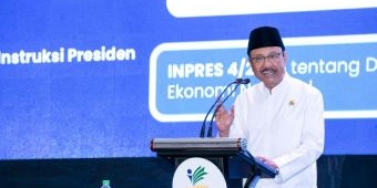 Di Sidoarjo, Mensos Gus Ipul Ajak Jajaran di Sidoarjo Jihad Pemutakhiran DTSEN