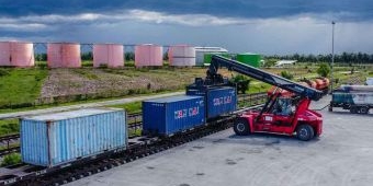 Dukung Logistik Nasional, KAI Perkuat Angkutan Peti Kemas