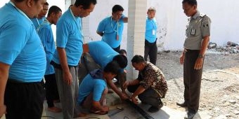 Warga Binaan Lapas Ngawi Dapat Pelatihan Las dan Membuat Bakery