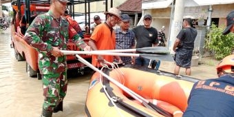 6 Desa di Balongpanggang Gresik Terendam Banjir, BPBD: Hujan Lebat di Hulu Kali Lamong