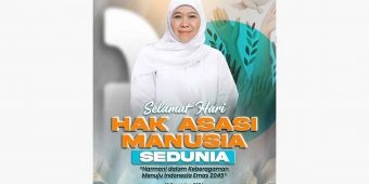 Khofifah Ajak Semua Pihak Jaga Keharmonisan dalam Keberagaman di Peringatan Hari HAM Sedunia