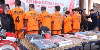 Polres Blitar Amankan 6 Pelaku Judi Online dari Pelbagai Lokasi