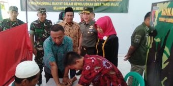 Brigjen TNI Chandra Wijaya Tinjau Lokasi TMMD di Makodim 0826/Pamekasan