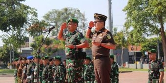 Dandim dan Kajari Pimpin Apel Kesiapan Pengamanan Kejari Tuban