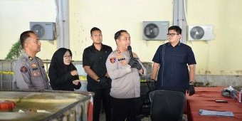 Polres Gresik Bongkar Penimbunan 17 Ribu Liter Solar Subsidi