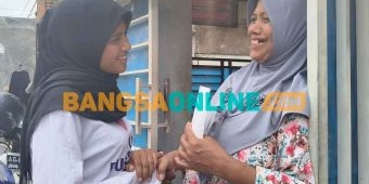 Bunda Fey Blusukan ke Kampung Penjahit di  Kelurahan Banjarmlati