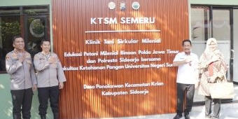 Biro SDM Polda Jatim dan Polresta Sidoarjo Gandeng Unesa Luncurkan KTSM Semeru