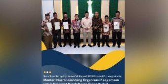 Gandeng Ormas, Menteri ATR/BPN Nusron Wahid Percepat Pendaftaran Sertifikat Tanah Wakaf