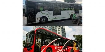 Rayakan HUT Surabaya, Bus Listrik Putih Mulai Uji Coba dan Gratis Dinaiki