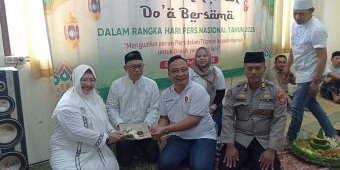 Hadiri Tasyakuran HPN 2025 yang Digelar KWG, Bu Min Sekaligus Pamitan