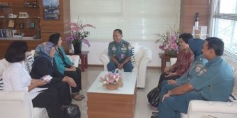 Pangkoarmada II Terima Kunjungan Ketua Paguyuban Purnawirawan Kowal