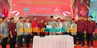 KPU Kabupaten Kediri Tetapkan Hasil Perolehan Suara Sah, Dhito-Dewi Menang