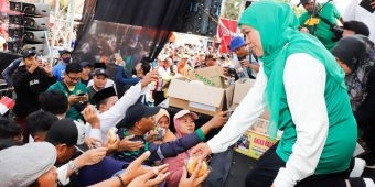 Jalan Santai Hari Santri 2023 Meriah, Gubernur Khofifah: Tarikan Napas Masyarakat untuk Jaga NKRI