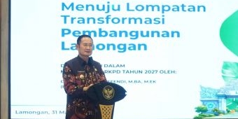 Forum Musrenbang, Bupati Lamongan Paparkan Agenda Strategis 2027