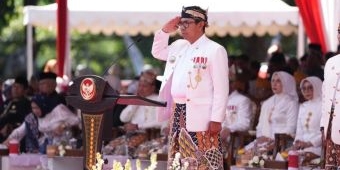 Ini Pesan Walkot Nurochman pada Upacara Hari Jadi Jatim ke-80 dan Kota Batu ke-24
