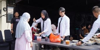 Sambut Hari Bhayangkara, Polresta Malang Kota Bagikan 500 Porsi Makan Gratis