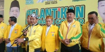 38 DPD II Golkar Jatim Dilantik Serentak di Surabaya, Bahlil: Ini Sejarah, Belum Pernah Sebelumnya