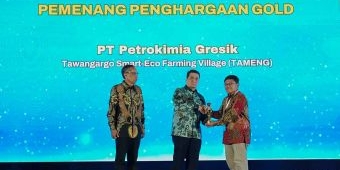 Lewat Program Tameng dan Lontar, Petrokimia Gresik Sabet 2 Penghargaan di CSR and PDB Award 2025