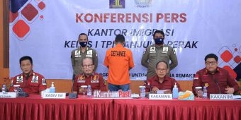 Resahkan Warga dan Sering Mabuk-mabukan, WN Malaysia Ditangkap Imigrasi Tanjung Perak
