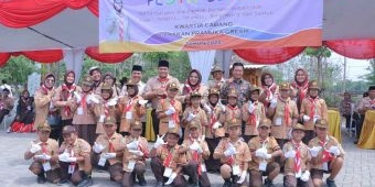 Plt Bupati dan Ketua DPRD Gresik Hadiri Pesta Siaga Kwartir Cabang Pramuka