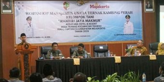 Bupati Mojokerto Dorong Peternak Milenial Lewat Workshop Manajemen Usaha Kambing Perah