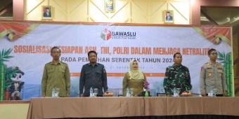 Jelang Pilkada 2024, Bawaslu Ngawi Gelar Sosialisasi Netralitas ASN, TNI dan Polri