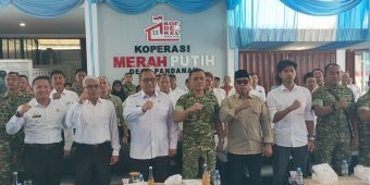 Sekda Ikuti Launcing KDKMP secara Virtual, 126 Koperasi Merah Putih Gresik Siap Beroperasi