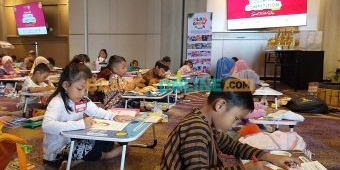 Peringati Hari Kartini, Hotel Mercure Madiun Gelar Lomba Mewarnai