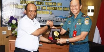 Reduksi Tarif Tiket Kereta Api untuk TNI AL Telah Berlaku, Segini Diskonnya