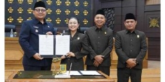 DPRD Kota Mojokerto Teken Persetujuan Pertanggungjawaban APBD 2024