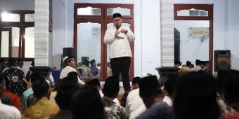 Bupati Kediri Ikut Tahlilan Bersama Warga di Ponpes Raudlatul Ibaad Plemahan