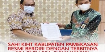 Izin Pendirian Terbit, Pamekasan Resmi jadi Kabupaten Pertama Pemilik KIHT di Jatim